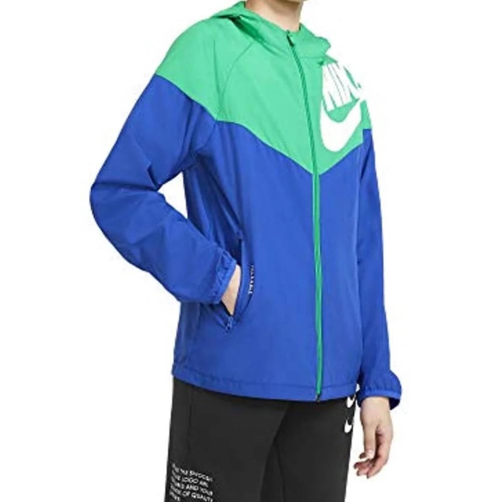 Nike HBR Windrunner Jacket Zip Hooded Colorblock Kids XL